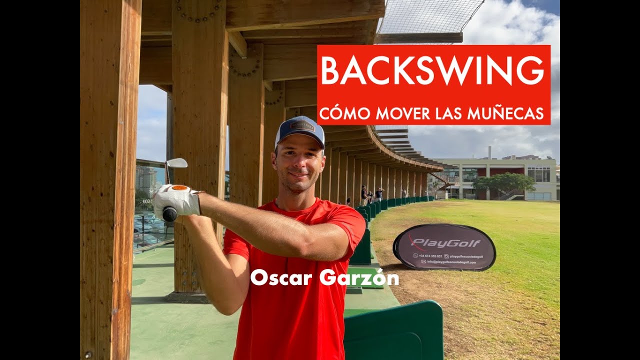 ⛳️ BACKSWING swing de golf 🏌🏻Cómo mover las muñecas
