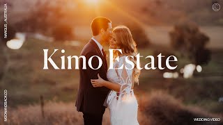 Kimo Estate Wedding Video | Kirsten & Todd | Nangus, Australia