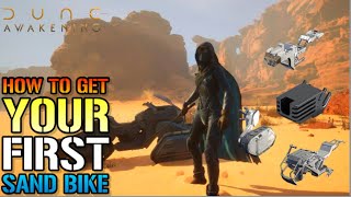 Dune: Awakening Sand Bike Guide! How To Get Your First Sand Bike (Guide)