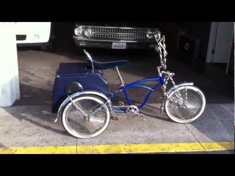 three wheel lowrider bike