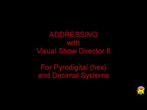 AUTO ADDRESSING WITH SHOW DIRECTOR 8