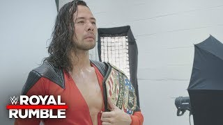 Behind the scenes at new US Champion Nakamura's backstage photo shoot: WWE Exclusive, Jan. 27, 2019 screenshot 2