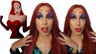 Jessica Rabbit Makeup Tutorial | Halloween 2020