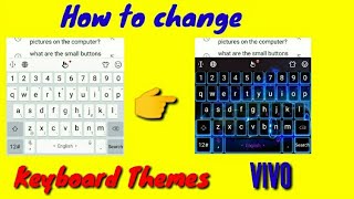 How to change or reset our keyboard themes in VIVO || Gaming Boss FF || screenshot 4