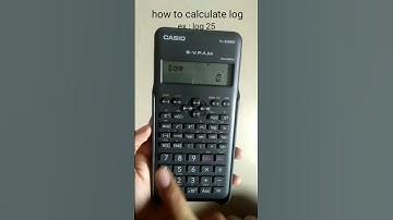 How to calculate log in scientific calculator