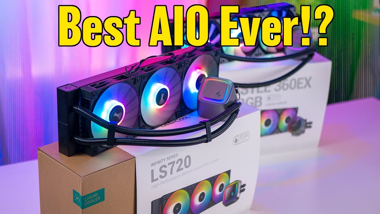 High End Cooling For Cheap! DeepCool LS720 AIO Review. 