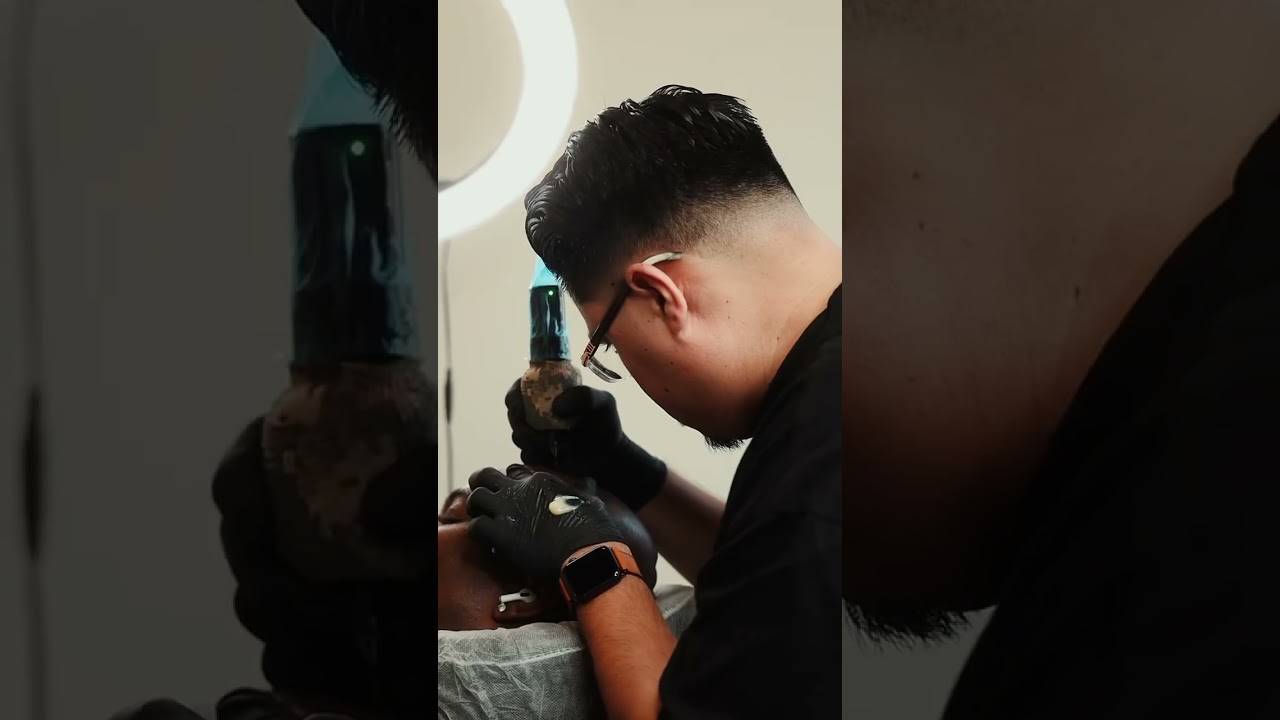 Scalp micro pigmentation process !