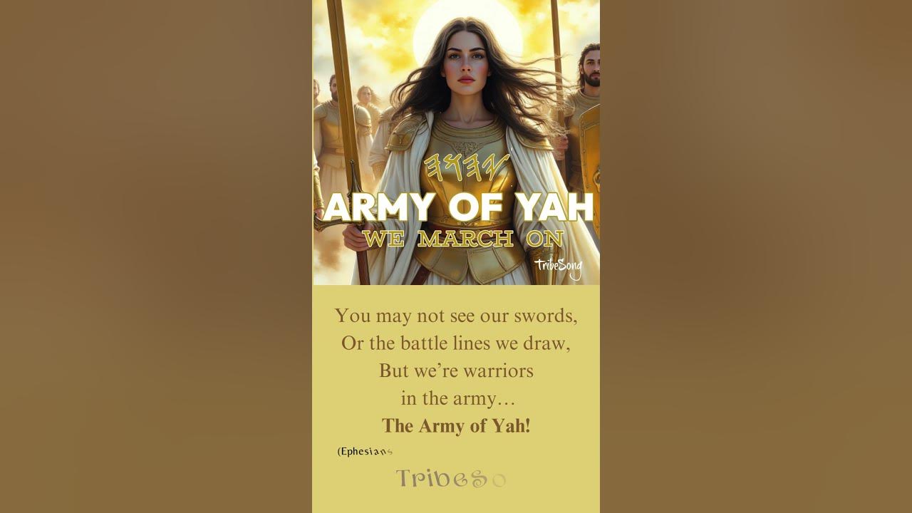 The ARMY OF YAH π€π€π€
π€ - Spiritual Warfare Ephesians 6:12, Revelation 12:11, Philippians 3:14, The ARMY OF YAH π€π€π€
π€ - Spiritual Warfare Ephesians 6:12, Revelation 12:11, Philippians 3:14,
