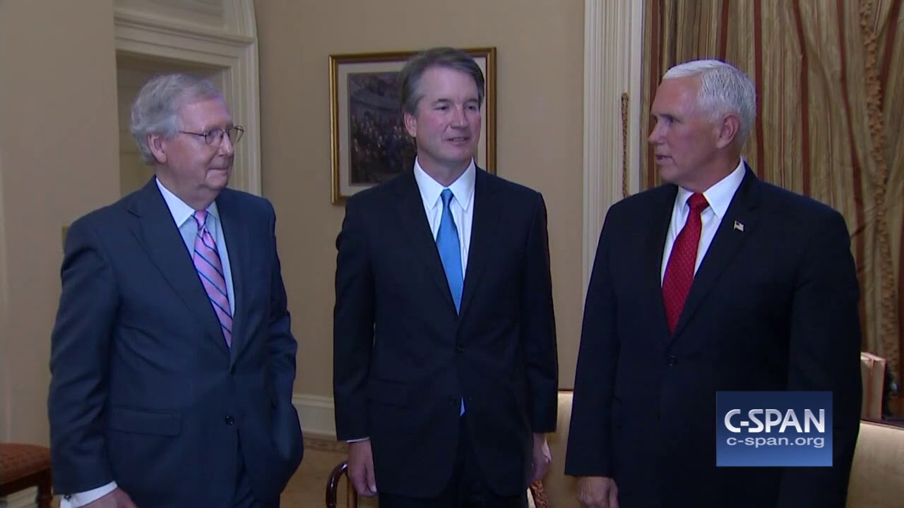 c-span channel Word for Word: Judge Brett Kavanaugh Begins Meeting with Senators (C-SPAN)