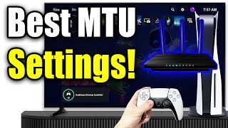 Best MTU Settings For PS5 (Fix Packet Loss & Lag!)