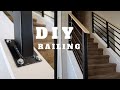 DIY Stair Railing Staircase Makeover