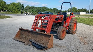 2017 Kioti DK40SE Tractor w\ Loader | Sexton Auctioneers June 2026 Online Equipment Auction 2017 Kioti DK40SE Tractor w\ Loader | Sexton Auctioneers June 2026 Online Equipment Auction