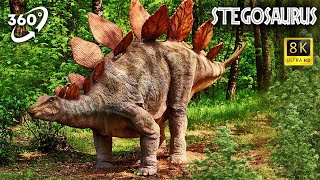 Vr Jurassic Encyclopedia - Stegosaurus Dinosaur Facts 360 Education