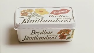 Reklam För Bredbar Ost Och Konserver Från Enenpe 1972