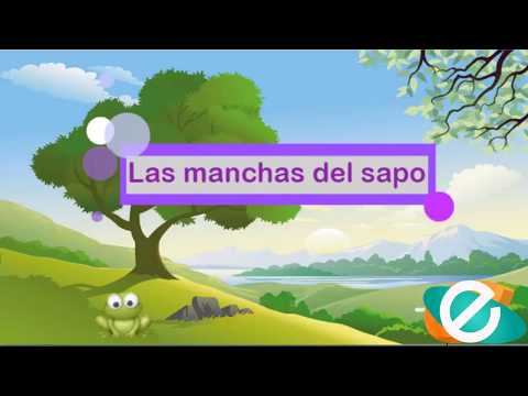 Las manchas del sapo. Leyenda Infantil