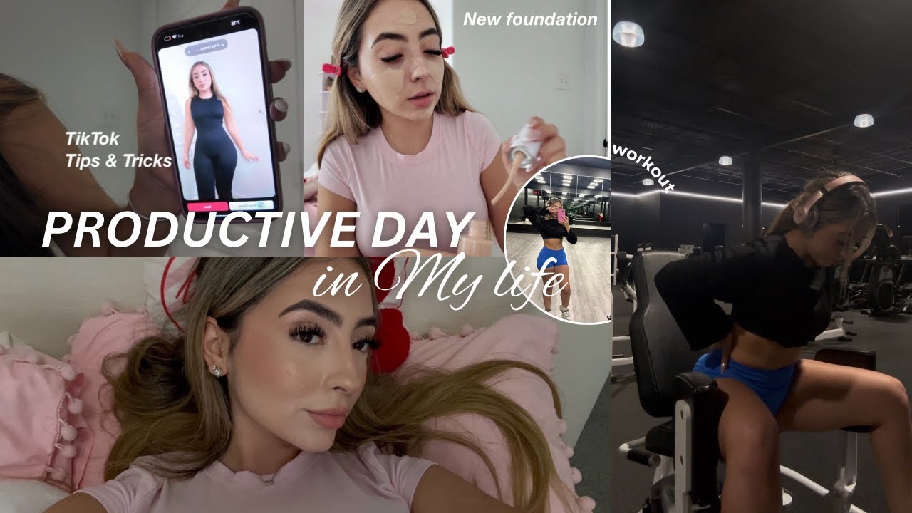 Мой реалистичный продуктивный день | Тренажерный зал, макияж и уход за собой