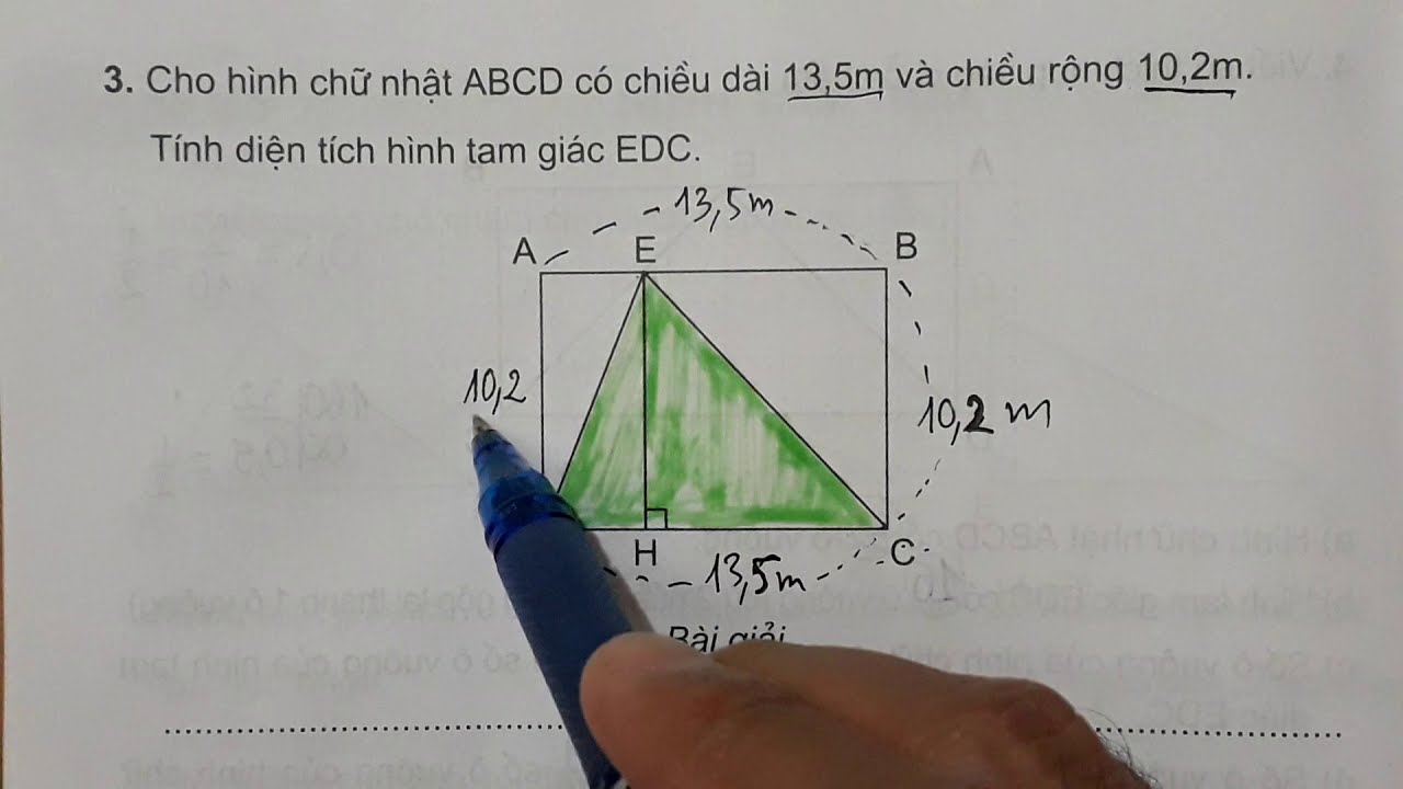 Những lưu ý khi học và dạy về diện tích hình tam giác