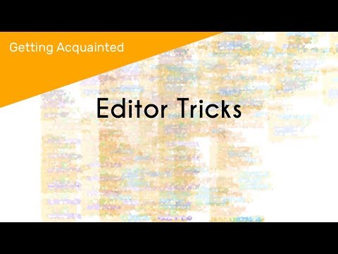 Scratch Programming - Editor Tricks