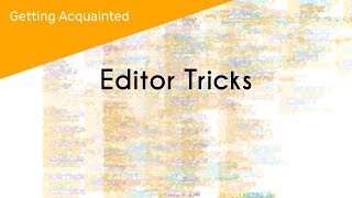 Scratch Programming - Editor Tricks