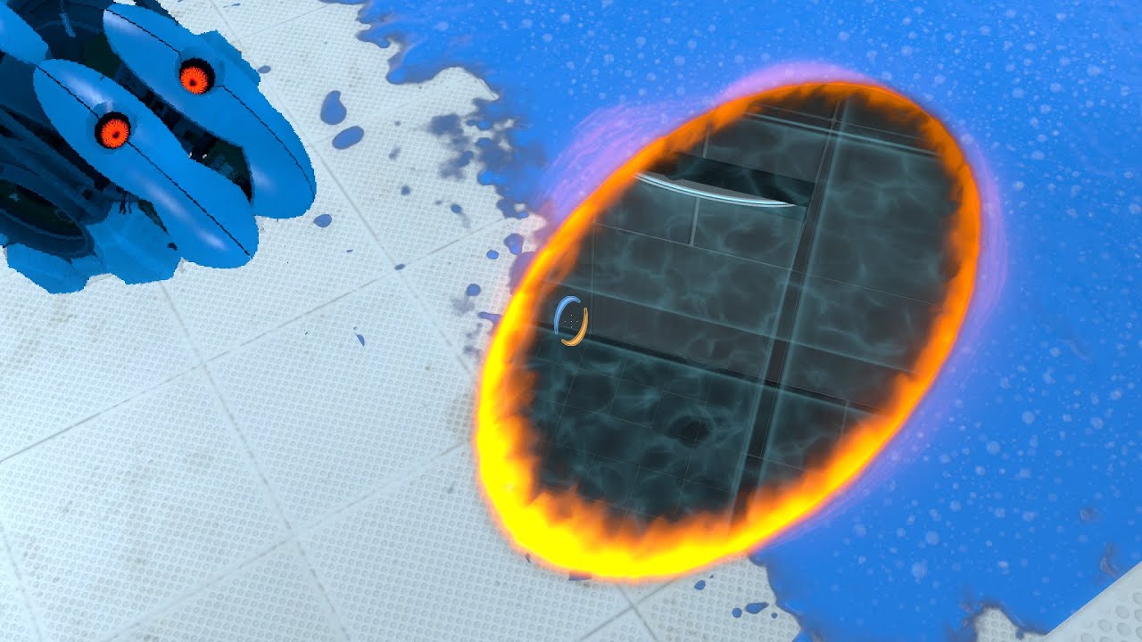 Portal 2 Blue Bubble Bouncing Blues TRAILER Community Map