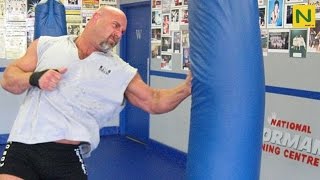 【プロレス・MMA】ゴールドバーグのキックボクシングトレーニング | GOLDBERG Kickboxing training