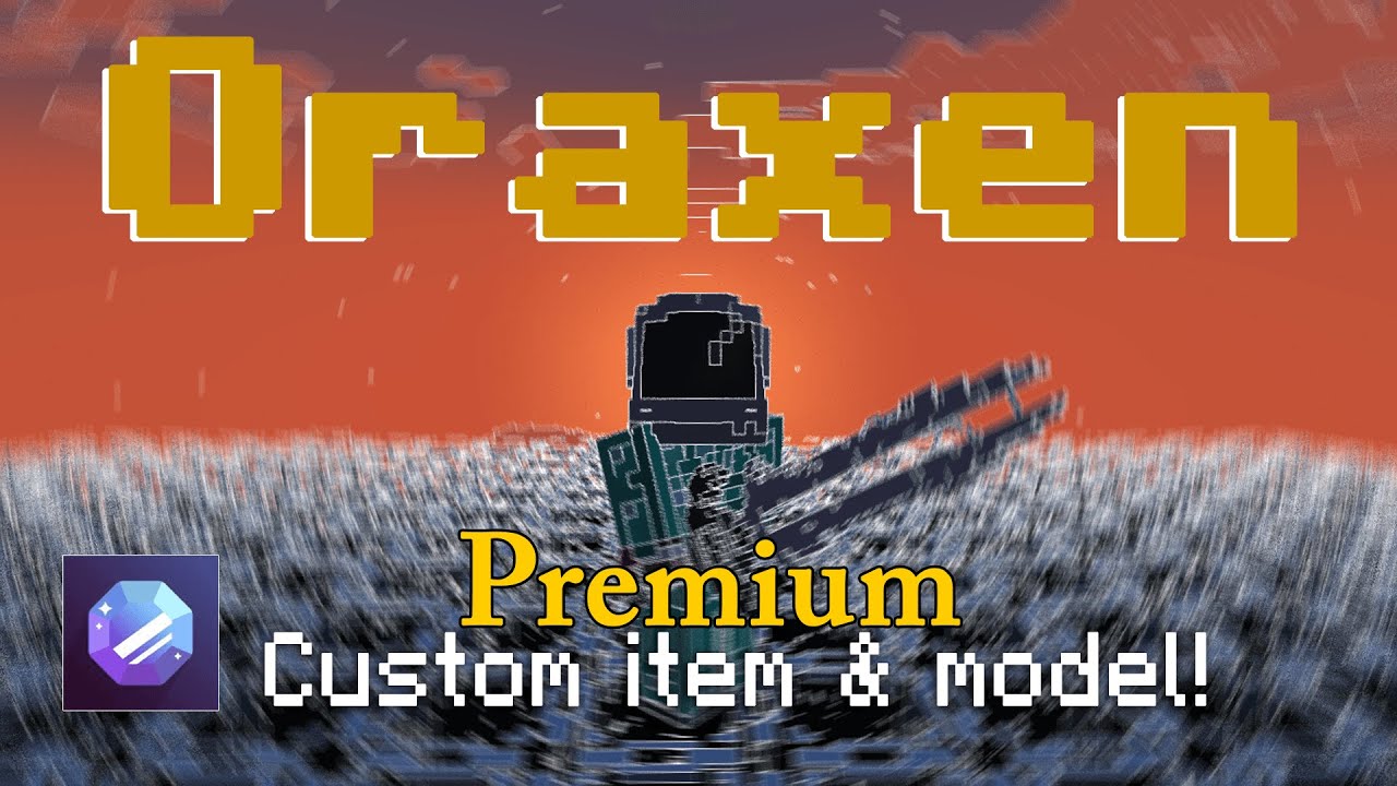 Mau plugin Oraxen? Custom item dan model gratis untuk kalian! - YouTube