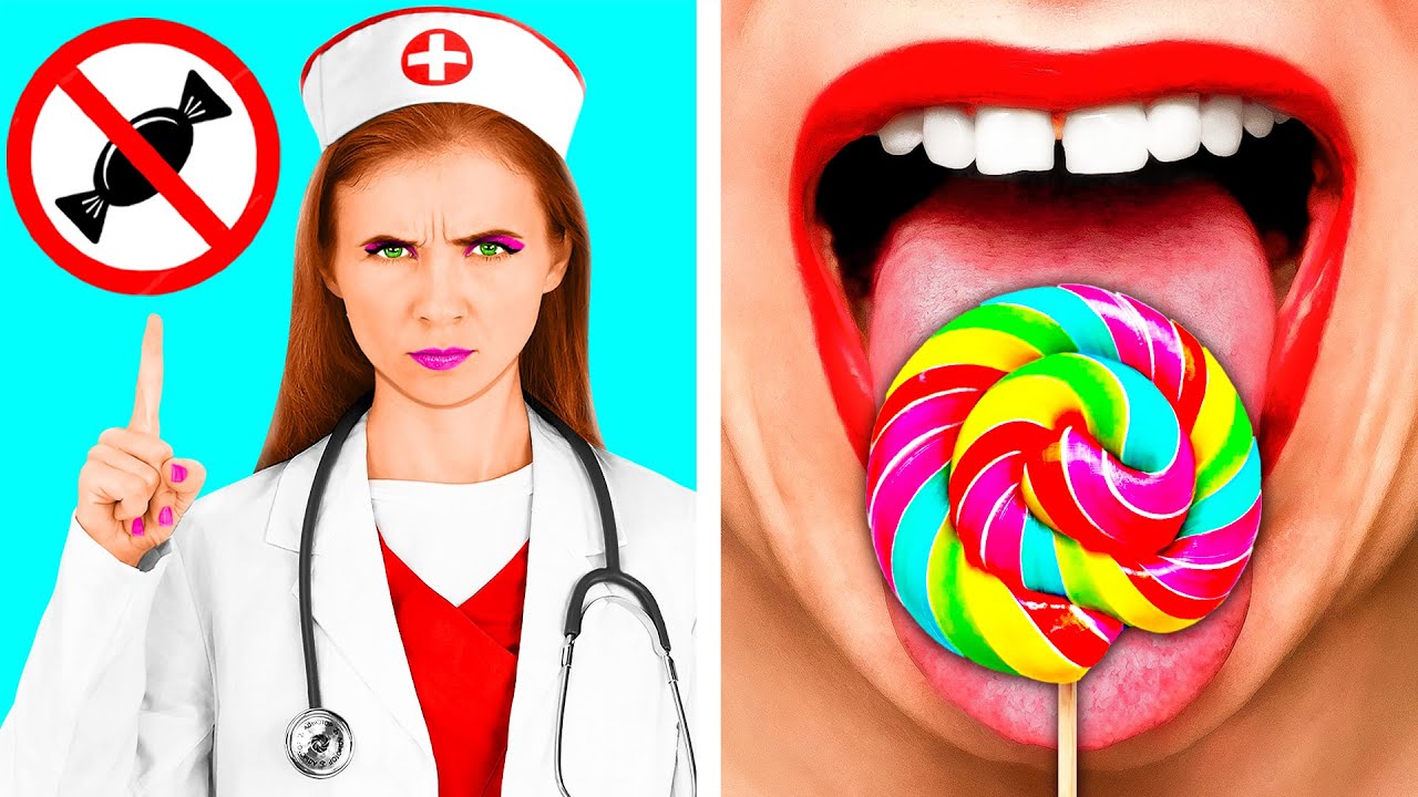 Как Пронести Еду в Больницу | Съедобная Битва от TeenChallenge