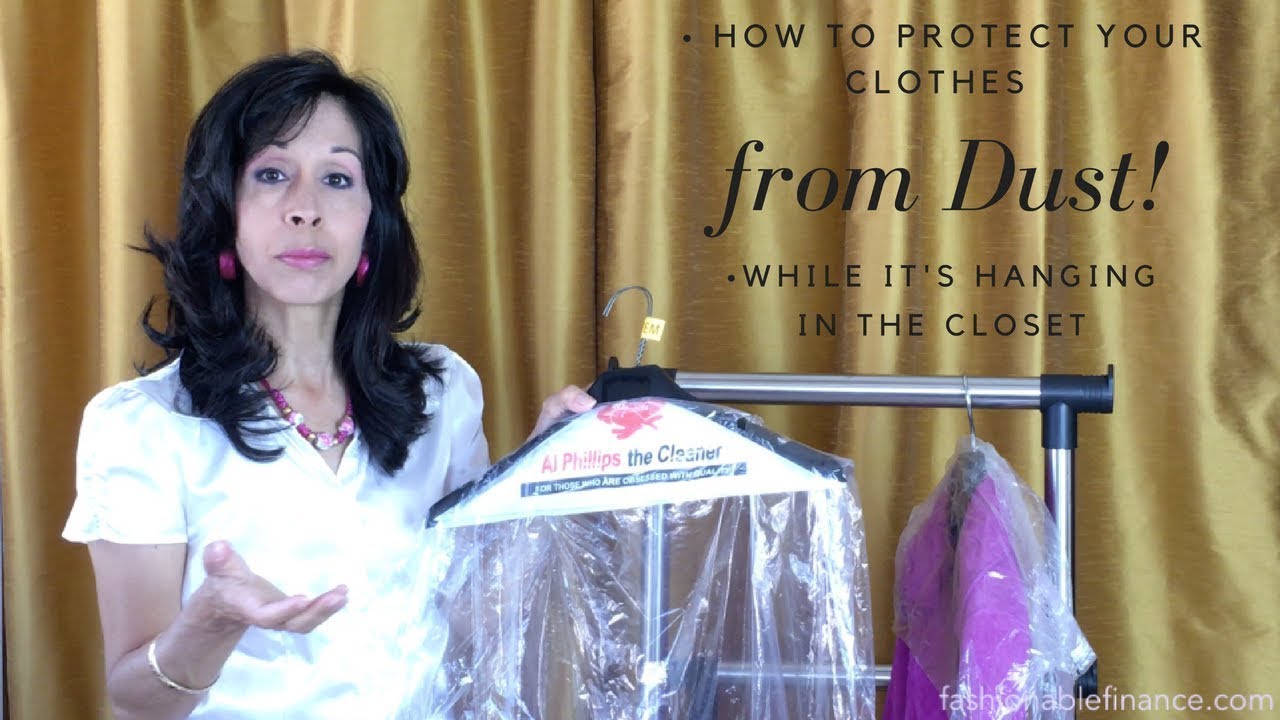according to Amphibious Cordelia How To Protect Your Clothes From Dust While It's Hanging In The Closet -  YouTube