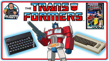 TRANSFORMERS by OCEAN software Sinclair ZX Spectrum VS Commodore 64 Comparison