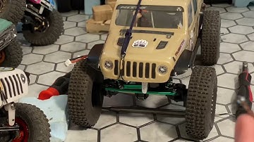 Broken axle repair scx24. #rc #scx24 #gladiator