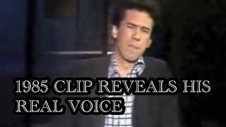 GILBERT GOTTFRIED’S REAL VOICE?! 1985 DAVID LETTERMAN