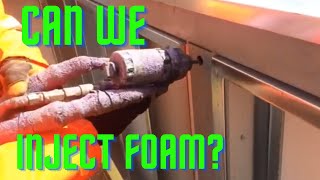Can Foam Insulation Be Injected Into Existing Walls?