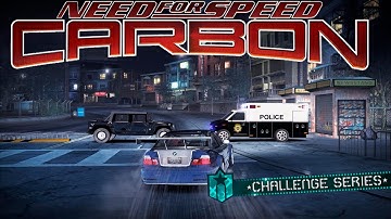 NFS Carbon Battle Royale BMW M3GTR 53KM Sprint + 10 heat lvl cops