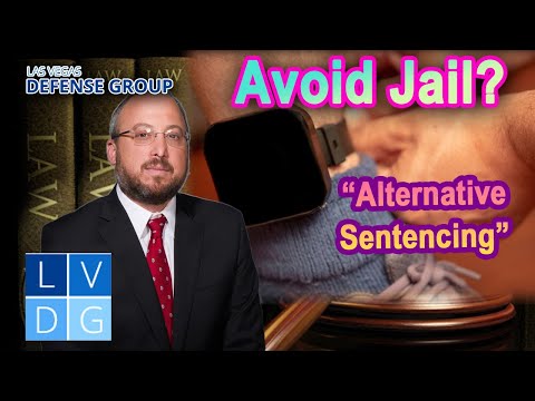 How to avoid jail time after a conviction in Las Vegas
