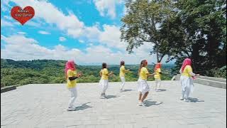 Aku Tenang Line Dance// Choreo Roosamekto Mamek// Demo by Khenes