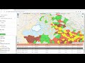 Webgis app development using openlayers6  geoserverpt3 query panel using wms  wfs service