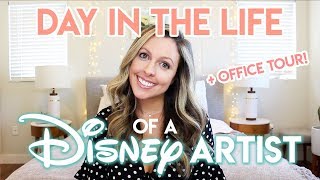 DAY IN THE LIFE OF A DISNEY ARTIST