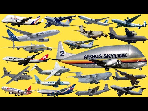 The BIGGEST Cargo Airplanes | TOP Largest Cargo Airplanes in the World | Antonov, Boeing, Airbus