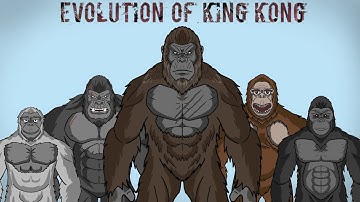 EVOLUTION of KING KONG(1933-2021)[in movies and tv shows]
