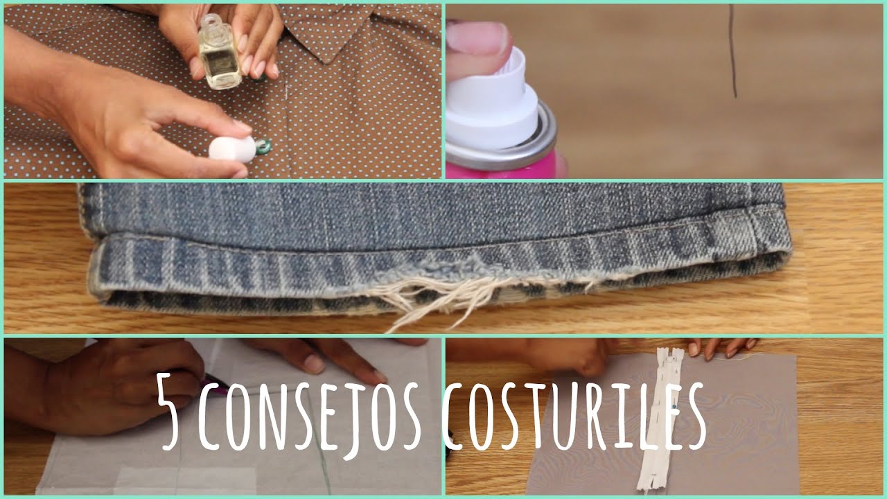 TIPS - 5 Sewing Hacks_Corregido - YouTube