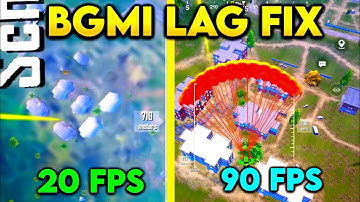 BGMI Lag Fix 3.3 UPDATE || BGMI lag Fix 2,3,4 GB RAM Phone || BGMI ka lag kaise theek karen android