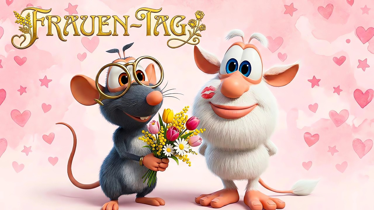 Booba 🌸 Eine Überraschung zum Frauentag? 💐✨ Lustige Cartoons für Kinder