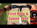 First Ride and Speed Test Jupiter Discovery X5 Electric foldable Bike