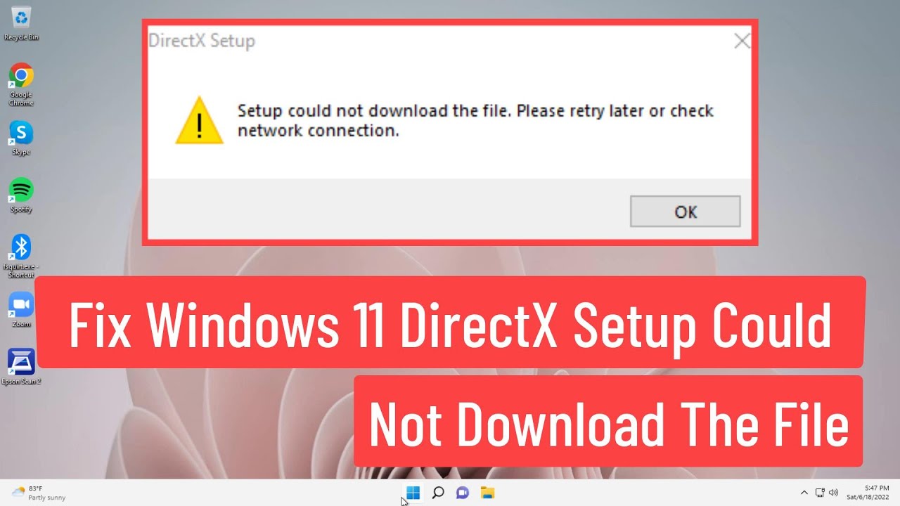 ✓ How To Download And Install DirectX 12 On Windows 11 