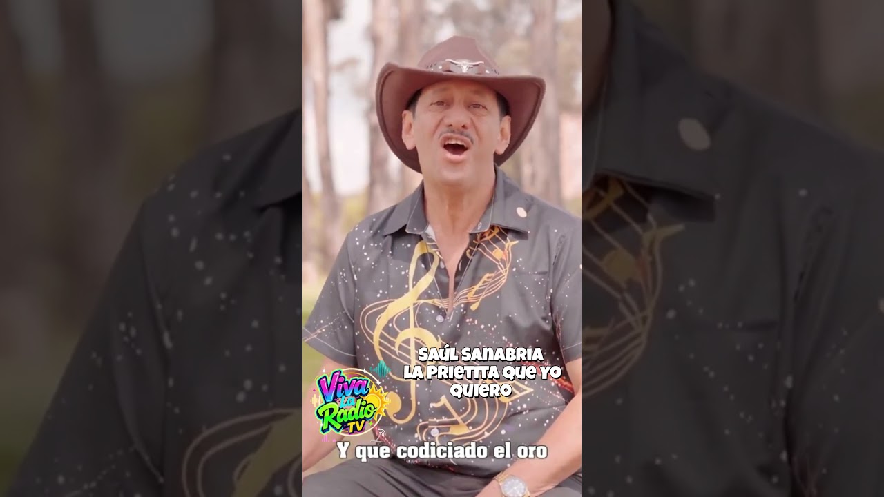 Saúl Sanabria - La Prietita Que Yo Quiero 😀 #vivalaradiotv