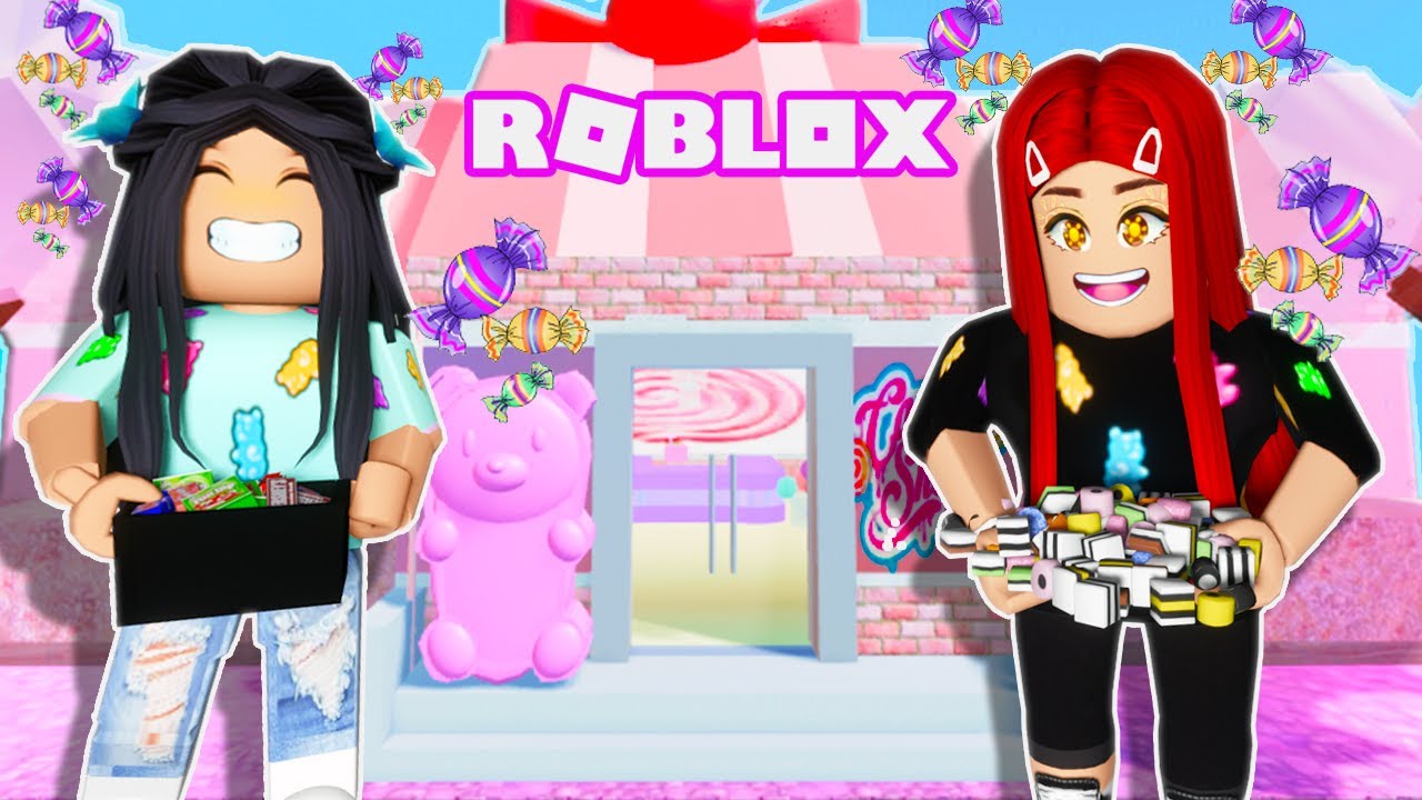 Running Our Own Candy Shop in Roblox!!