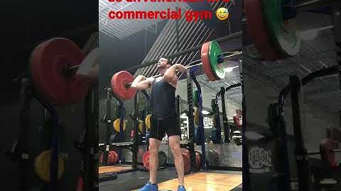 Learning to squat jerk!