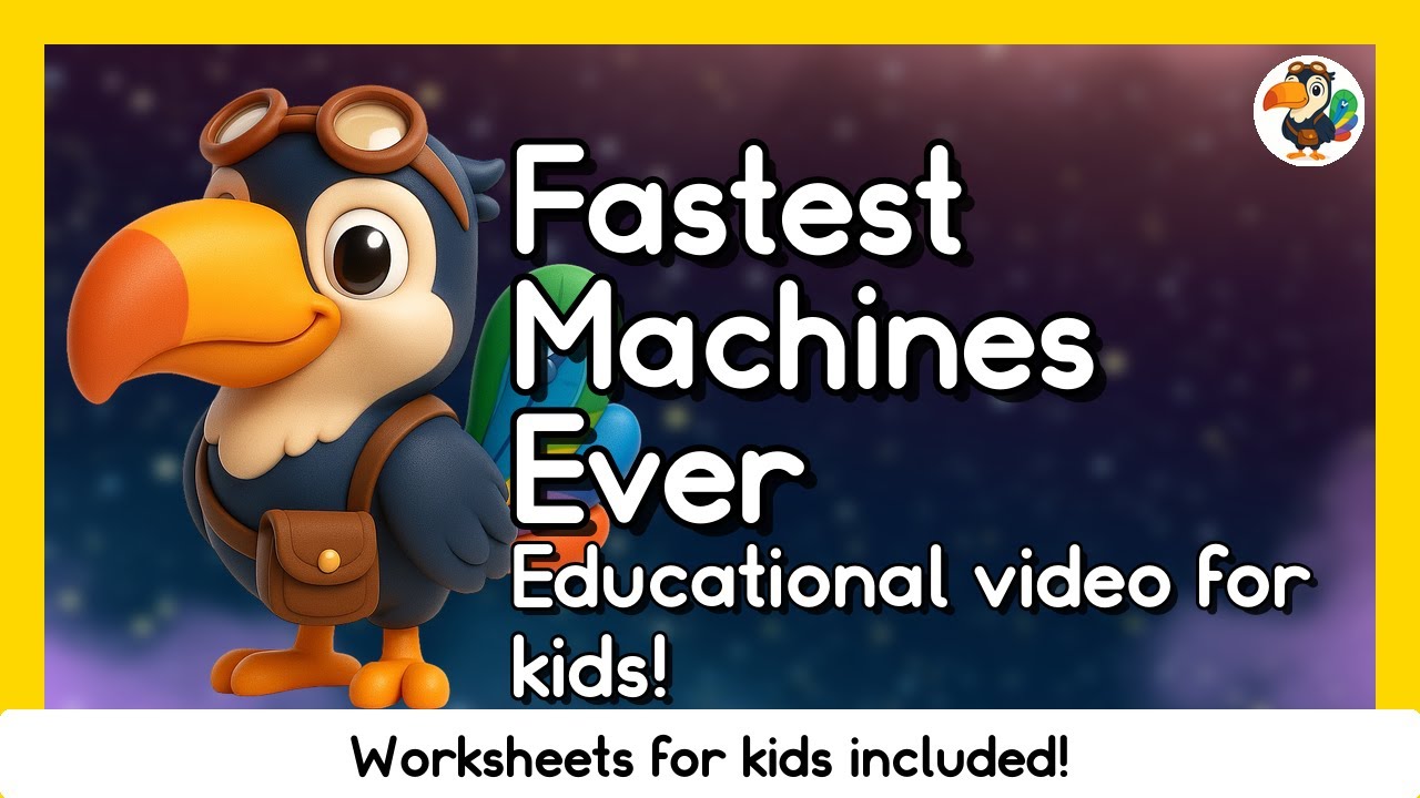 The Fastest Machines Ever Built | Educational Videos For Kids With Tibo ...