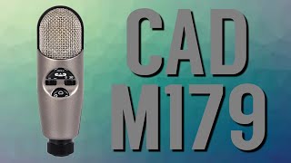 CAD M179 Multi Pattern Condenser Microphone Demo / Review