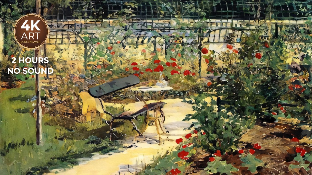 The Garden Is Ready for You  I  2 hours Screensaver